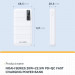 Уценка Портативное ЗУ Power Bank Remax RPP-316 PD20W+QC22.5W 20000 mAh (Дефект упаковки / Белый) в магазине vchehle.ua