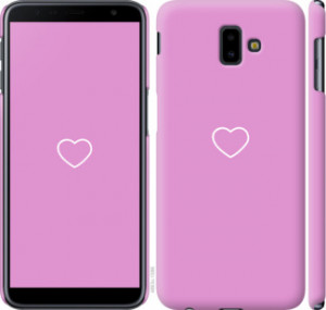 Чехол Сердце 2 для Samsung Galaxy J6 Plus 2018