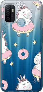 

Чехол Единорожки для Oppo A53 1624812