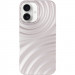 Фото Чохол TPU MonoWave на Apple iPhone 16 (6.1") (Light Gray) на vchehle.ua