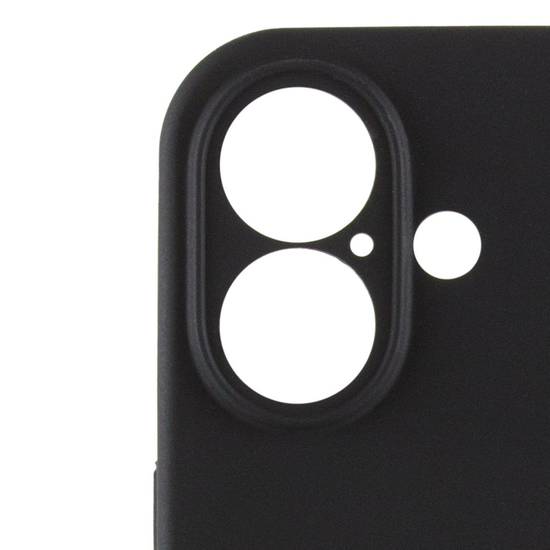 Чохол Silicone Case Full Camera Protective (AA) на Apple iPhone 16 Plus (6.7") (Чорний / Black) в магазині vchehle.ua