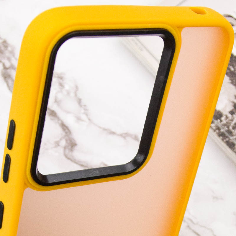 Купить Чехол TPU+PC Lyon Frosted для Xiaomi Redmi 12C (Orange) на vchehle.ua