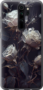 Чохол Троянди 2 на Xiaomi Redmi Note 8 Pro