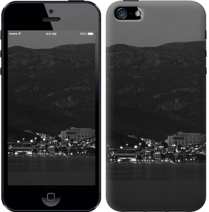 

Чехол Ночь на берегу для Apple iPhone 5S 439353