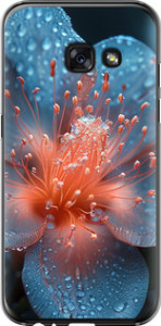 Чехол Роса на цветке для Samsung Galaxy A3 (2017)