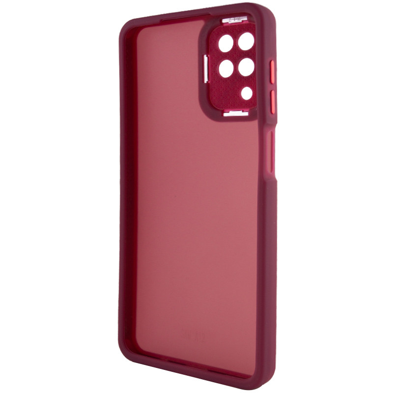 Фото TPU+PC чехол Accent для Samsung Galaxy A12 (Magenta) в магазине vchehle.ua