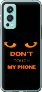 Чехол Don't touch the phone для OnePlus Nord 2