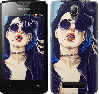 

Чохол Дівчина на стилі на Lenovo A1000 643733