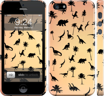 

Чехол Динозаврики 1 для Apple iPhone 5S 893910