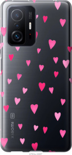 

Чехол Сердечки 2 для Xiaomi 11T Pro 1582901