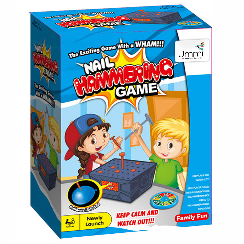 Заказать Настольная интерактивная игра Ummi 707-88 Nail Hammering Game (Blue) на vchehle.ua