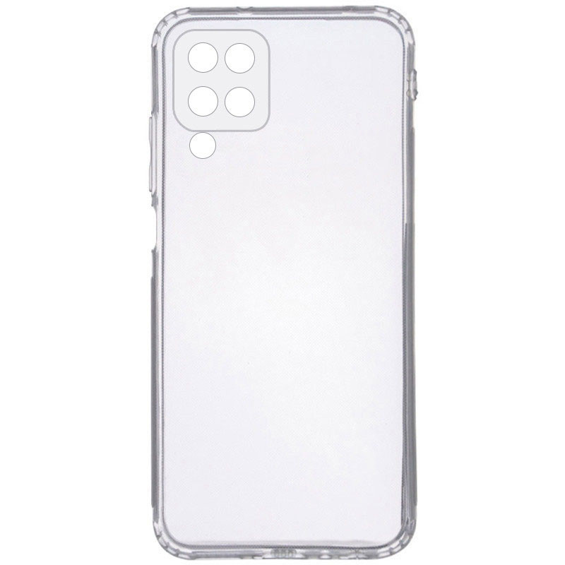 TPU чохол GETMAN Clear 1,0 mm на Samsung Galaxy A12 / M12 (Прозорий)
