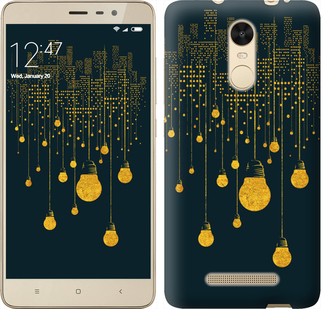 

Чехол Иллюстрация ночного города для Xiaomi Redmi Note 3 592396
