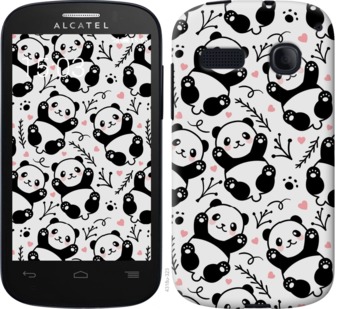 

Чехол Панды для Alcatel One Touch Pop C3 4033D 723501