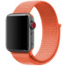 Ремінець Nylon для Apple watch 42mm/44mm/45mm/49mm (Помаранчевий / Orange)