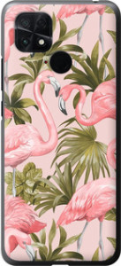 Чехол фламинго 2 для Xiaomi Poco C40