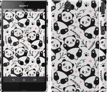 Чохол Панди на Sony Xperia Z C6602