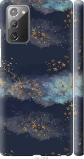 

Чохол Ночь золотые звезды для Samsung Galaxy Note 20 1405959