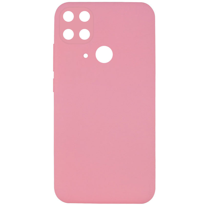 Чехол Silicone Cover Lakshmi Full Camera (AA) для Xiaomi Redmi 10C (Розовый / Pink)