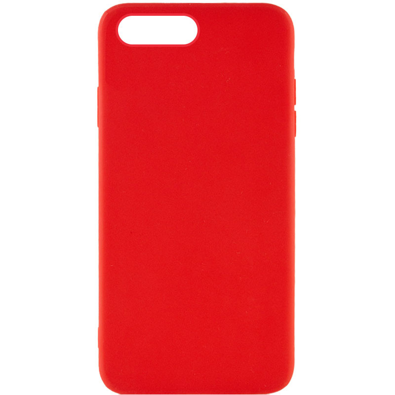 Силіконовий чохол Candy на Apple iPhone 7 plus / 8 plus (5.5") (Червоний)