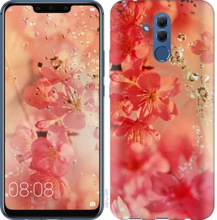 

Чехол Розовые цветы для Huawei Mate 20 Lite 673283