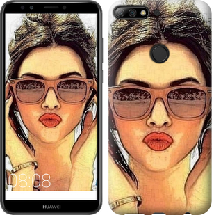 

Чехол Девушка_арт для Huawei Y7 Prime (2018) 672229