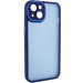 TPU+PC чохол Accent на Apple iPhone 13 (6.1") (Blue)