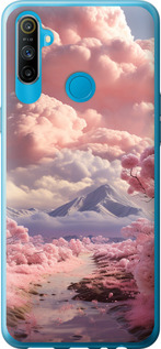 

Чехол Розовые облака для Realme C3 1644889