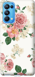 

Чохол квіткові шпалери v1 на Oppo Reno5 Pro 1177059