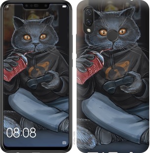 

Чехол gamer cat для Huawei Honor Play 668964