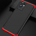 Купити Пластикова накладка GKK LikGus 360 градусів (орр) на OnePlus 9 Pro (Чорний / Червоний) на vchehle.ua