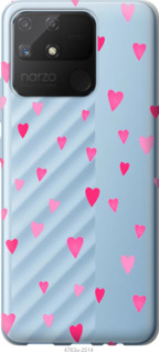 Чохол Cердечка 2 на Realme Narzo 50A