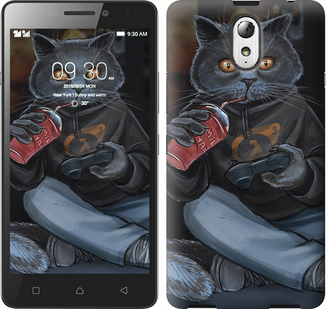 

Чехол gamer cat для Lenovo Vibe P1m 635403