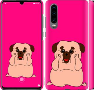 

Чохол Веселий мопс на Huawei P30 928577