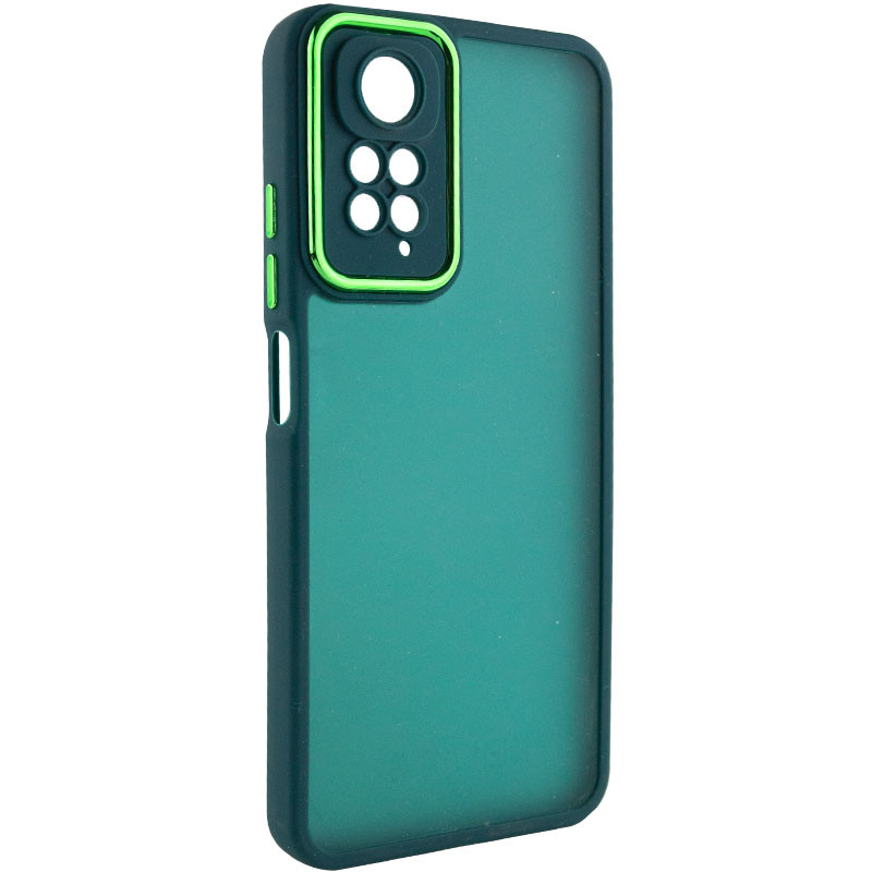 TPU+PC чехол Accent для Xiaomi Redmi Note 11 (Global) / Note 11S (Green)