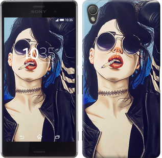 

Чехол Девушка на стиле для Sony Xperia Z3 Dual 643809