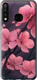 Чехол Пурпурная сакура для Tecno Camon 12 CC7