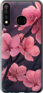 Чехол Пурпурная сакура для Tecno Camon 12 CC7