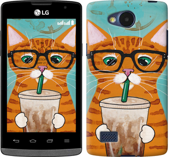 

Чехол Зеленоглазый кот в очках для LG Joy H220 625293