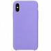 Чохол Silicone Case without Logo (AA) на Apple iPhone XS Max (6.5") (Бузковий / Dasheen)