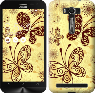 

Чехол Красивые бабочки для Asus ZenFone 2 Laser ZE500KL 629892