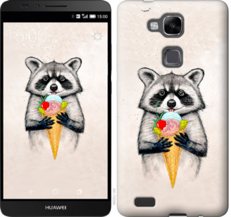 

Чехол Енотик с мороженым для Huawei Ascend Mate 7 801401