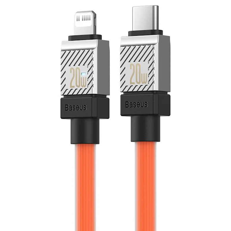 Замовити Дата кабель Baseus CoolPlay Series Type-C to Lightning 20W (1m) (CAKW00000) (Orange) на vchehle.ua