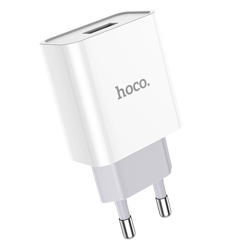 Фото СЗУ Hoco C81A Asombroso 2.1A (1USB-A) (Белый) на vchehle.ua