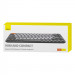 Фото Бездротова клавіатура Baseus K01A Wireless Tri-Mode Keyboard (English Version) (B00955503) (Frosted Gray) в маназині vchehle.ua