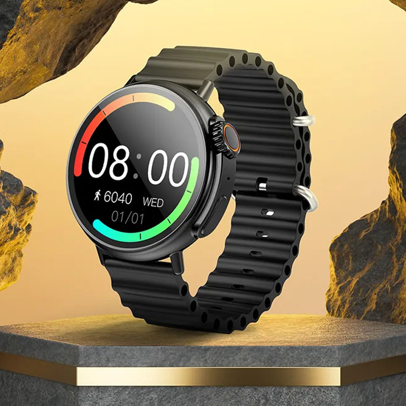 Фото Смарт-часы Hoco Smart Watch Y18 Smart sports watch (call version) (Black) в магазине vchehle.ua
