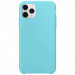 Чехол Silicone Case without Logo (AA) для Apple iPhone 11 Pro (5.8") (Бирюзовый / Ice Blue)