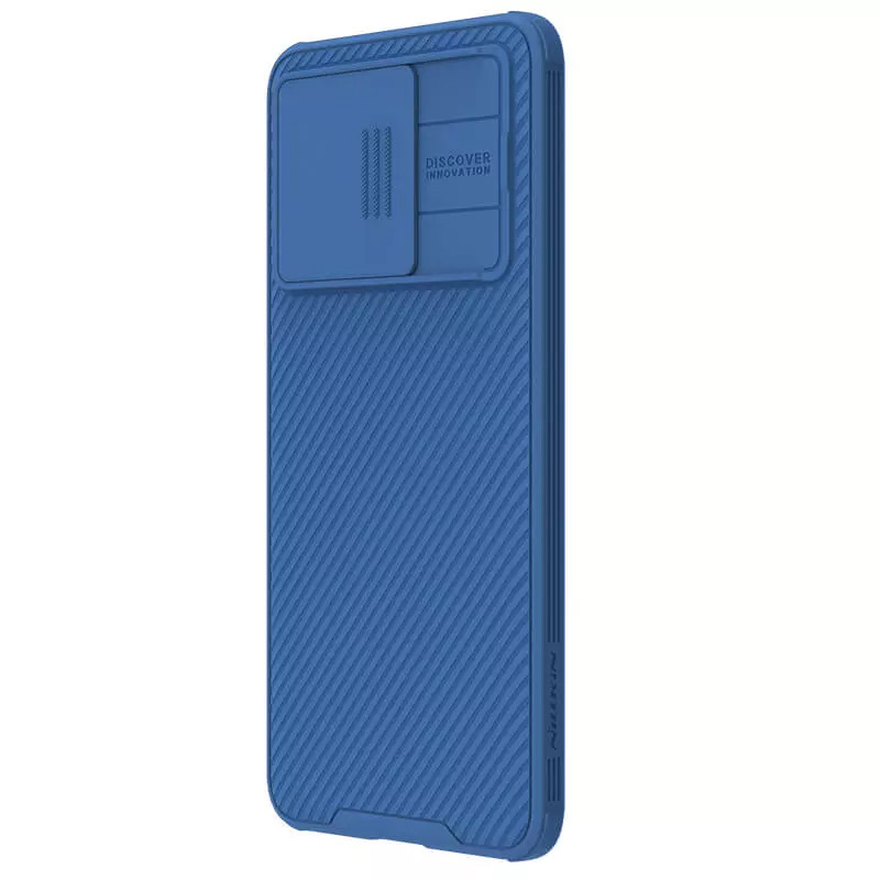 Фото Карбоновая накладка Nillkin CamShield Pro для Xiaomi Redmi K60 Ultra / 13T / 13T Pro (Blue) в магазине vchehle.ua
