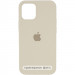 Чохол Silicone Case Full Protective (AA) на Apple iPhone 16 Pro (6.3") (Бежевий / Antigue White)