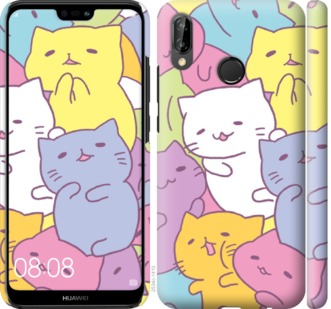 

Чехол Котики для Huawei P20 Lite 696844